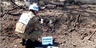Оккупанты ударили по Водяному 120-мм снарядами — фото - nv.ua - район Волновахский - Донбасс - Донецкая обл.
