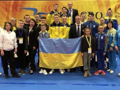 Украинцы завоевали медали Кубка мира по спортивной акробатике - lenta.ua - Украина