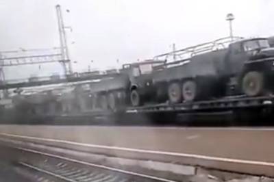В России снова зафиксирована переброска тяжелого вооружения к Украине - real-vin.com - Москва - Киев - Крым - Краснодарский край