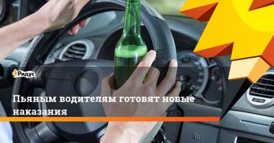 Пьяным водителям готовят новые наказания - ridus.ru