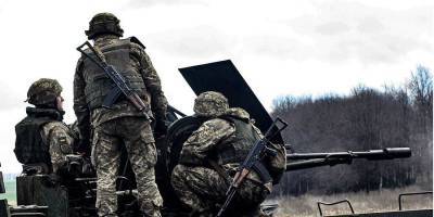 На Донбассе боевики девять раз нарушали перемирие, ранен военный - nv.ua - Светлодарск - Донбасс