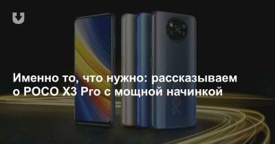 Именно то, что нужно: рассказываем о POCO X3 Pro с мощной начинкой - news.tut.by