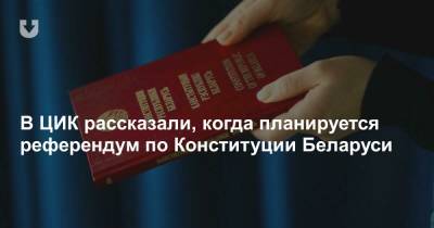 Лидия Ермошина - Александр Лукашенко - В ЦИК рассказали, когда планируется референдум по Конституции Беларуси - news.tut.by