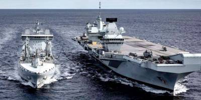 Елизавета Королева - Крупнейшую авианосную группу британских ВМС привлекут к операциям по обеспечению безопасности в Черном море - nv.ua - Крым - Англия - Великобритания