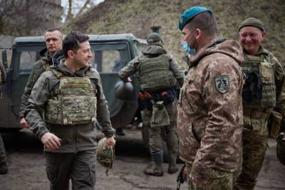 Владимир Зеленский - Зеленский прибыл на границу с временно оккупированным Крымом - news.bigmir.net - Крым - Запорожская обл. - Николаевская обл. - Херсон - Одесская обл. - Херсонская обл. - Донецкая обл.