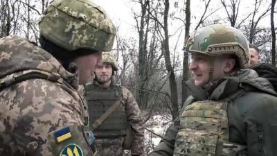 Владимир Зеленский - Зеленский проверил боевую готовность украинских военных на границе с Крымом - piter.tv - Киев - Крым - Херсонская обл. - Херсонская Область