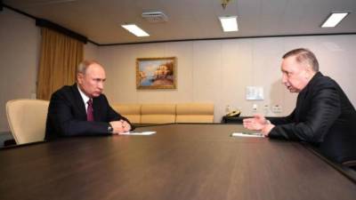 Владимир Путин - Дмитрий Песков - Александр Беглов - Путин встретится в губернатором Петербурга - delovoe.tv - Санкт-Петербург