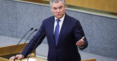Вячеслав Володин - Спикер Госдумы России заявил, что коронавирус "запустили" с Запада: требует компенсаций - dsnews.ua - Москва - Россия