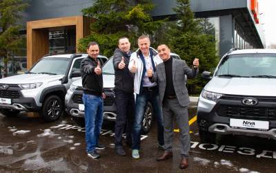 Мы подарили читателям три внедорожника Lada Niva Travel - zr.ru - Иркутск - респ. Калмыкия