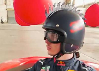 Максим Ферстаппен - Серхио Перес - Видео: В Red Bull совмещают весёлое с полезным - f1news.ru