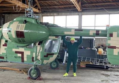 Силач из Башкирии показал вертолет, который собирается приземлить на себя - ufacitynews.ru - Башкирия