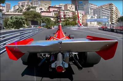 Видео: Жан Алези за рулём Ferrari 1974 года в Монако - f1news.ru - Испания - Голландия - Княжество Монако