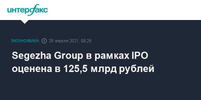 Segezha Group в рамках IPO оценена в 125,5 млрд рублей - interfax.ru - Москва