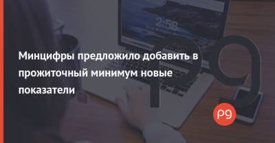 Минцифры предложило добавить в прожиточный минимум новые показатели - thepage.ua