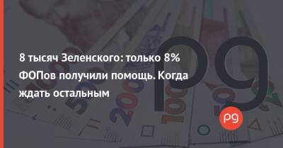 Игорь Петрашко - 8 тысяч Зеленского: только 8% ФОПов получили помощь. Когда ждать остальным - thepage.ua