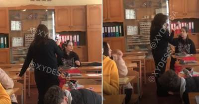 Упомянула о его покойной матери: ученик в Одессе брызнул учительнице в лицо из баллончика (видео) - focus.ua - Одесса - Odessa