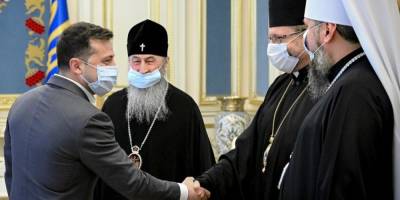 Владимир Зеленский - Зеленский попросил глав церквей рассказать верующим о важности вакцинации от коронавируса - nv.ua