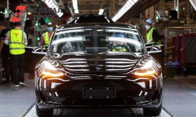 Российский бренд представил золотой электромобиль Tesla: цена - fedpress.ru - Москва
