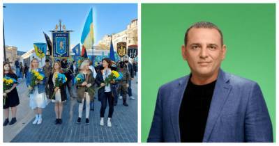 Максим Бужанский - "Бужанський - пес радянський", - участники киевского марша в честь дивизии СС "Галичина" (видео) - focus.ua - Киев