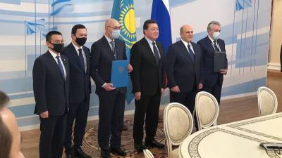 Аскар Мамин - Михаил Мишустин - Россия и Казахстан договорились об экономическом сотрудничестве до 2025 года - mir24.tv - Эмираты - Астана