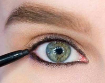 Как увеличить глаза при помощи макияжа - skuke.net