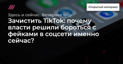 Руслан Левиев - Зачистить TikTok: почему власти решили бороться с фейками в соцсети именно сейчас? - tvrain.ru - ДНР