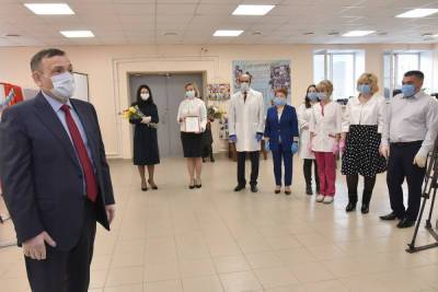 Александр Евстифеев - Глава Марий Эл побывал на Станции скорой медицинской помощи - mk.ru - респ. Марий Эл