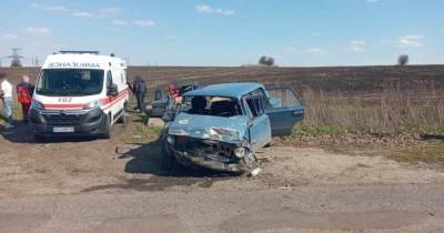 На Харьковщине столкнулись два автомобиля, семь человек в больнице (ФОТО) - dsnews.ua - Харьковская обл. - район Харьковский