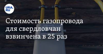 Евгений Куйвашев - Максим Иванов - Стоимость газопровода для свердловчан взвинчена в 25 раз. С этим разберется Куйвашев - ura.news - Свердловская обл.