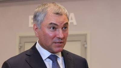 Вячеслав Володин - Спикер Госдумы Володин выразил недовольство строительством цирковой студии в Марксе - polit.info - Строительство