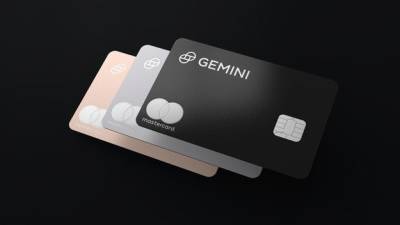 Gemini и Mastercard выпустят кредитную карту с кешбеком в криптовалютах - minfin.com.ua