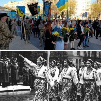 Генрих Гиммлер - «Обнуление Зеленского»: нацисты маршируют по улицам Киева - newsland.com - Украина - Киев - Львов