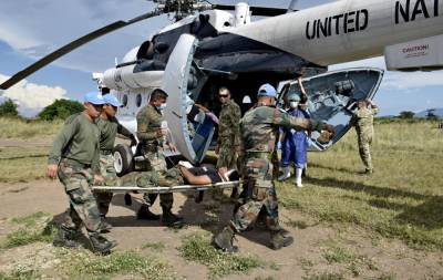 Украинские миротворцы помогли раненым в Малави - news.bigmir.net - Конго - Малави - Гома