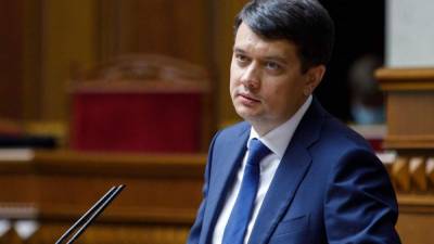 Дмитрий Разумков - Руслан Стефанчук - Оснований для роспуска Верховной Рады нет, – Разумков - 24tv.ua