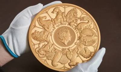 Королевский монетный двор представил самую крупную золотую монету - rbnews.uk