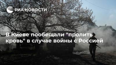 Владимир Зеленский - Алексей Арестович - Джо Байден - В Киеве пообещали "пролить кровь" в случае войны с Россией - ria.ru - Москва - Россия - Украина - Киев - Вашингтон - Крым