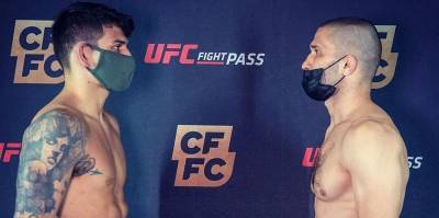 Хетаг Плиев - Девин Гудейл - видео травмы бойца на турнире CFFC 94 - ТЕЛЕГРАФ - telegraf.com.ua - Канада