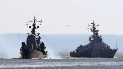 Российские корабли провели учения в Японском море - gazeta.ru