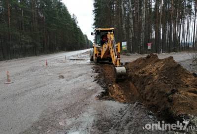Дорожники перекопали незаконный съезд к карьеру под Мяглово - online47.ru - Ленинградская обл. - район Кингисеппский
