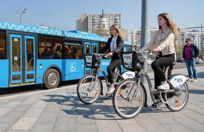 В Москве начинает работу велопрокат - tvc.ru - Москва