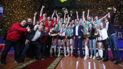 Волейболистки калининградского «Локомотива» впервые стали чемпионами России - mir24.tv - Москва - Калининград