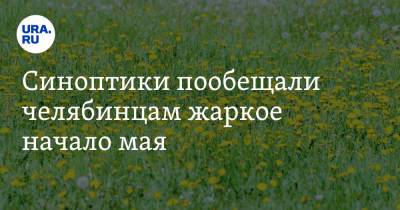 Синоптики пообещали челябинцам жаркое начало мая - ura.news - Челябинская обл.