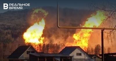 Возгорание на газопроводе в Башкирии ликвидировали - realnoevremya.ru - Башкирия - Уфа - район Белорецкий