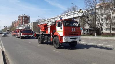 Автопробег пожарной техники устроили в Липецке - lipetskmedia.ru - Липецкая обл. - Липецк