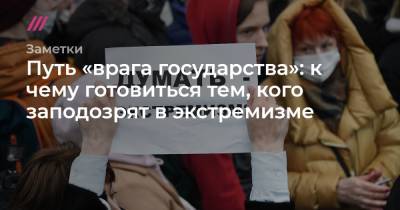 Путь «врага государства»: к чему готовиться тем, кого заподозрят в экстремизме - tvrain.ru - Сочи
