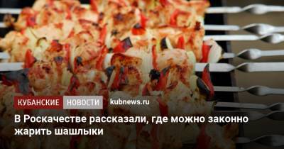 В Роскачестве рассказали, где можно законно жарить шашлыки - kubnews.ru