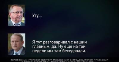 Виктор Медведчук - Николай Токарев - В сети всплыла запись разговора Медведчука с президентом российской "Транснефти" - dsnews.ua - Россия
