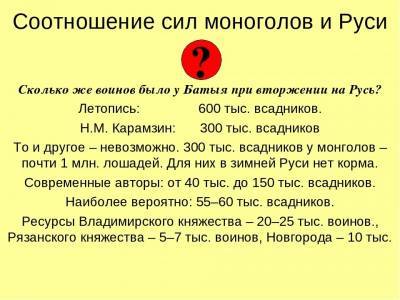 В татаро-монгольское ига верят те, кто не ходил в лес. - geo-politica.info - Русь