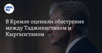 Дмитрий Песков - В Кремле оценили обострение между Таджикистаном и Кыргызстаном - ura.news - Киргизия - Таджикистан
