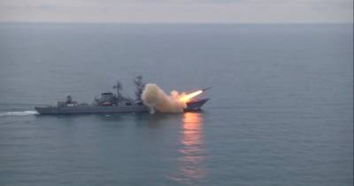 Россия провела пуски ракет "Вулкан", способные нести ядерный заряд в Черном море (видео) - focus.ua - Москва - Крым - Черное Море